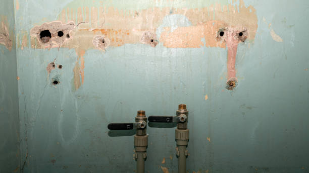Water damage restoration process in Edinboro, PA